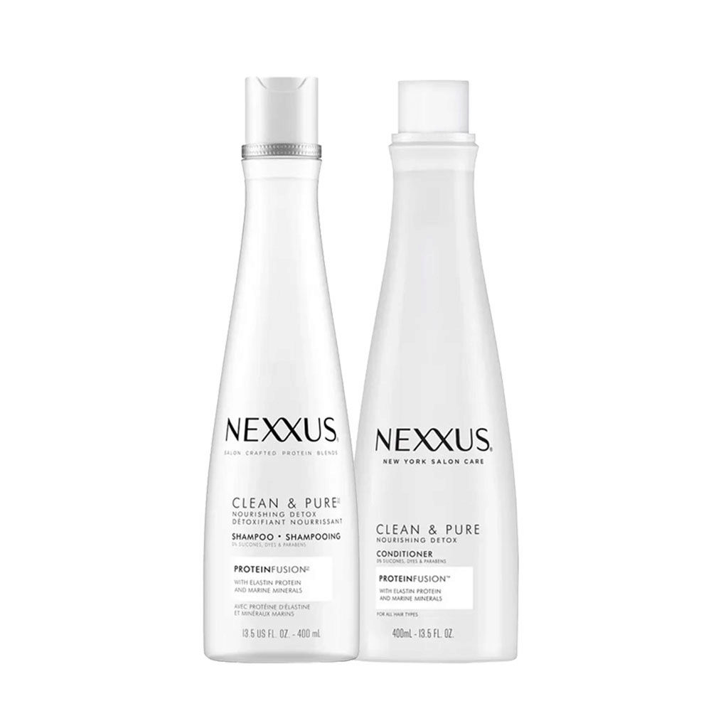 Nexxus Clean & Pure Shampoo 400ml Conditioner 400ml