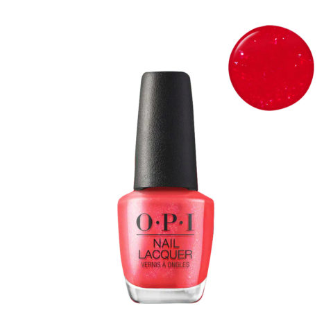 OPI Nail Laquer NLS010 Left Your Texts On Red 15ml - smalto per unghie