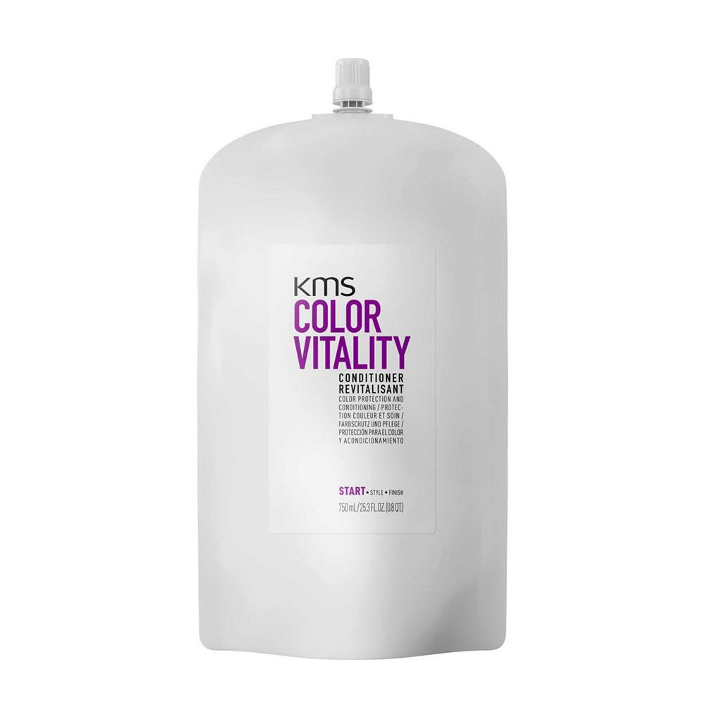 KMS Colour Vitality Conditioner Pouch 750ml - balsamo capelli colorati