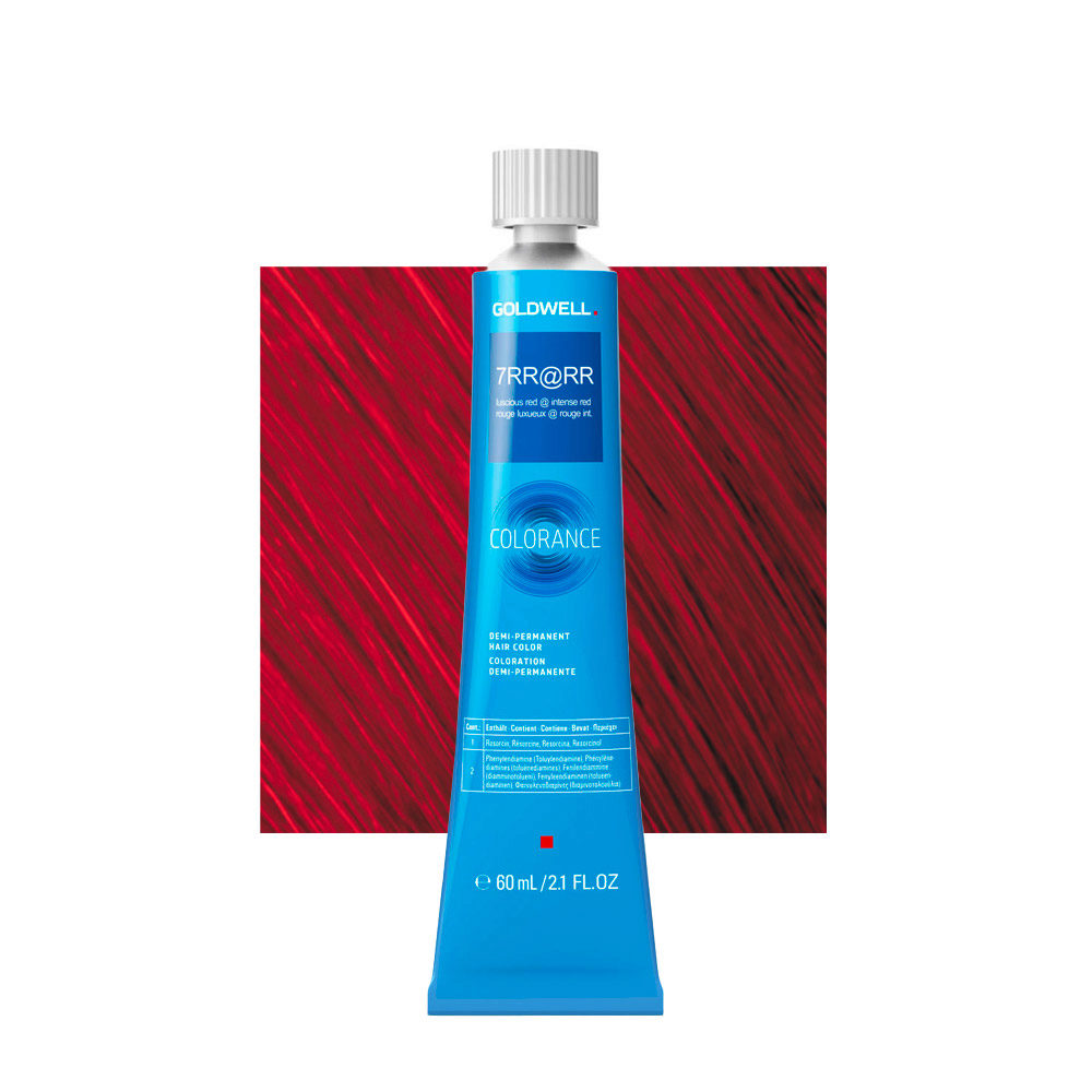 7RR@RR Goldwell Colorance Tb Luscious Red@Intense Red 60ml - colorazione demi permanente