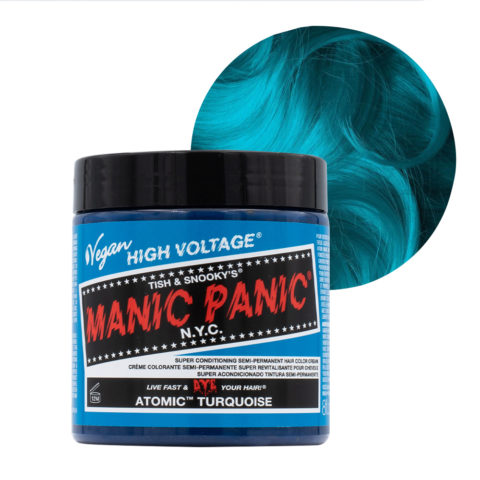 Classic High Voltage Atomic Turquoise 237ml - crema colorante semi-permanente