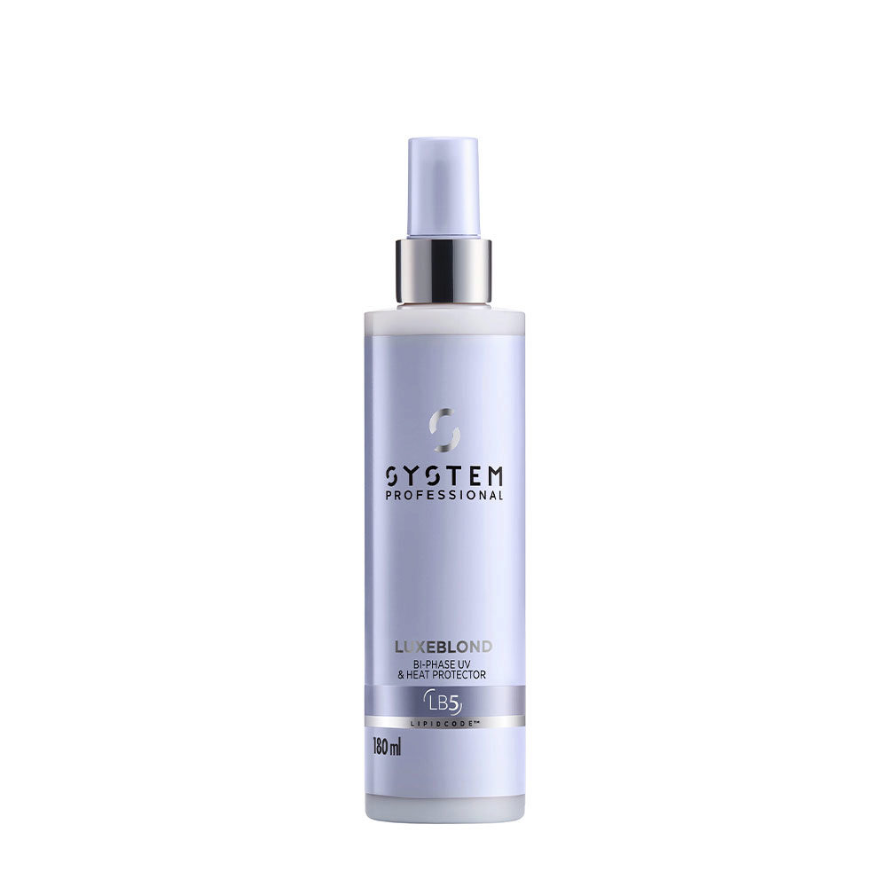 System Professional LuxeBlond Bi-Phase 180ml - spray bifasico  termoprotettore