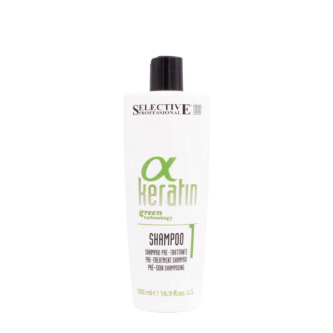 Selective Professional α Keratin Pre-Treatment 500ml - shampoo purificante pre-trattante