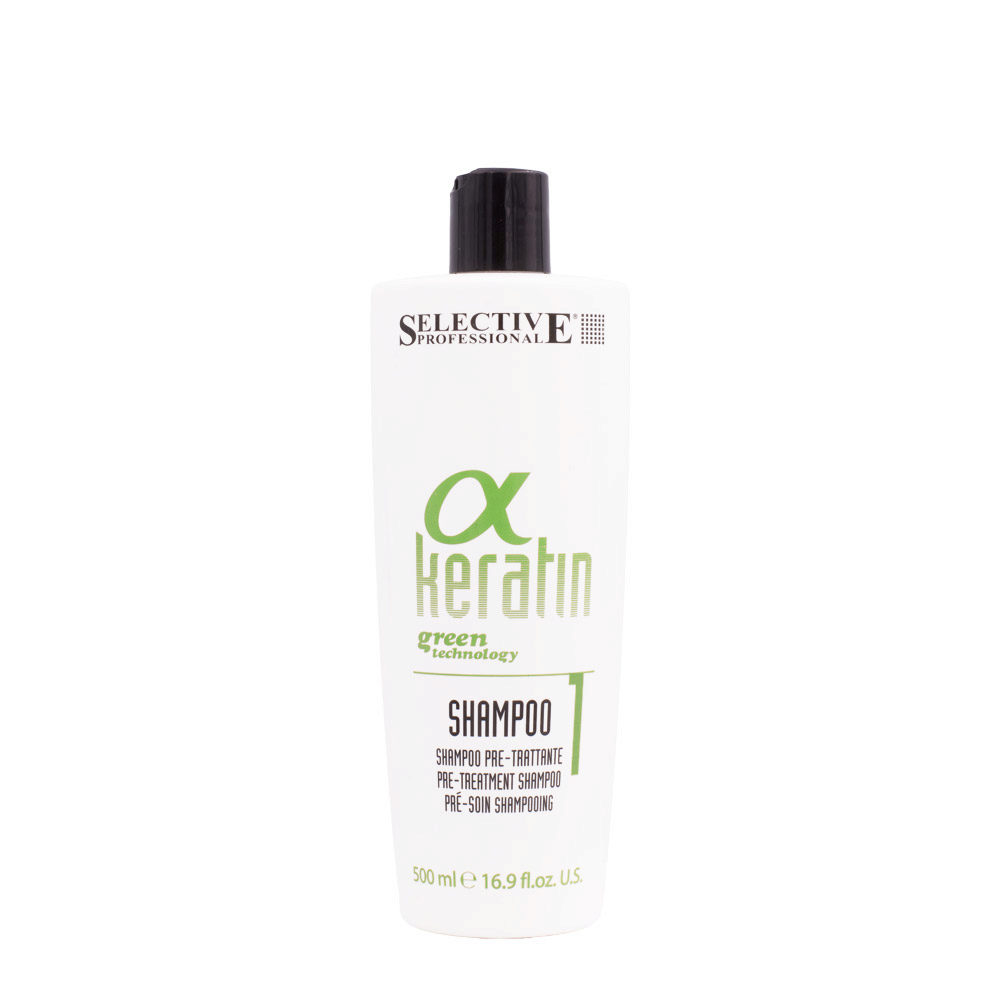 Selective Professional α Keratin Pre-Treatment 500ml - shampoo purificante pre-trattante