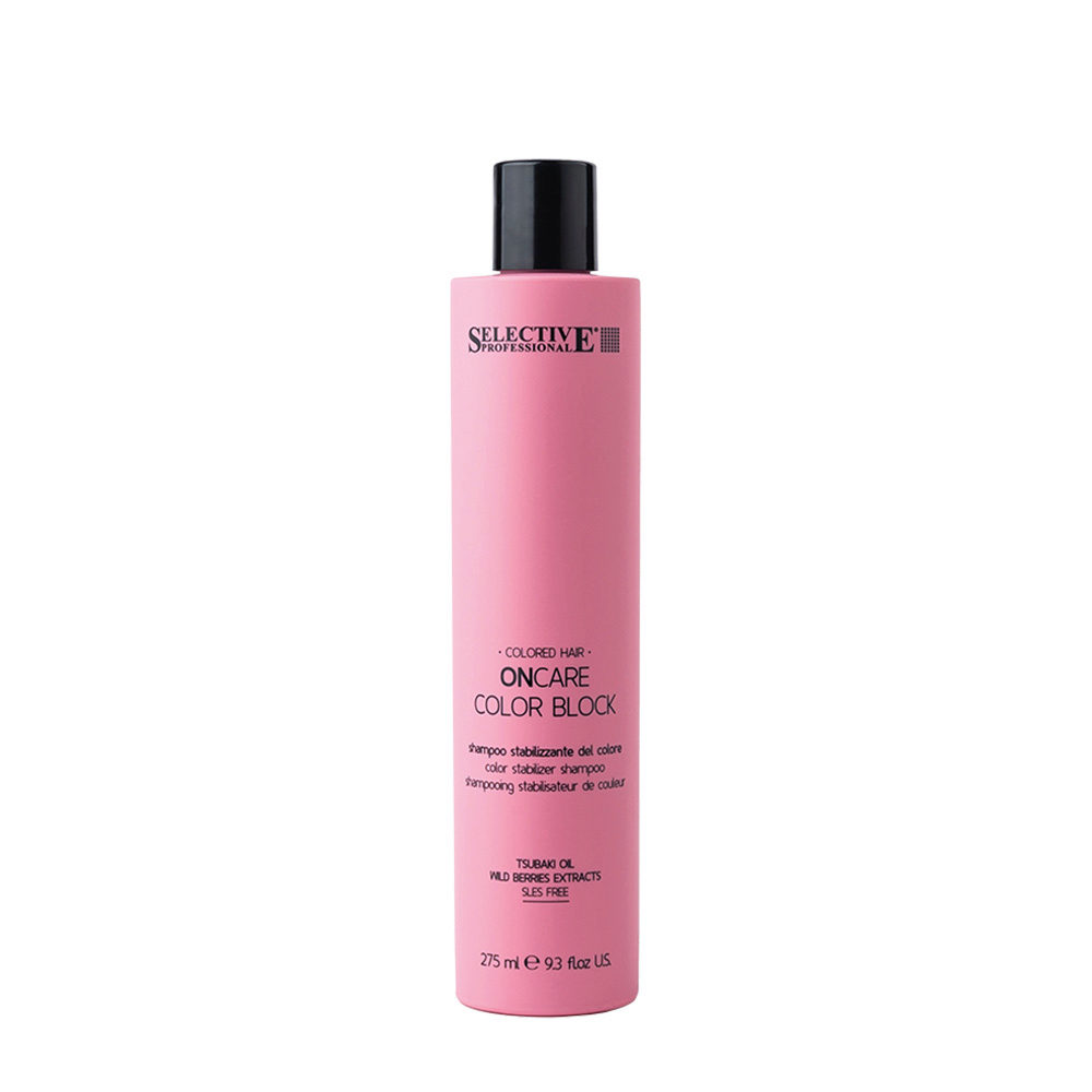 Selective Professional On Care Color Block Shampoo 275ml - shampoo stabilizzante del colore