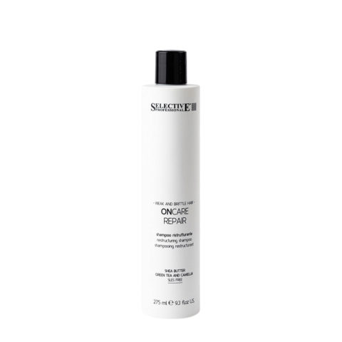 Selective Professional On Care Repair Shampoo 275ml - shampoo ristrutturante per capelli danneggiati