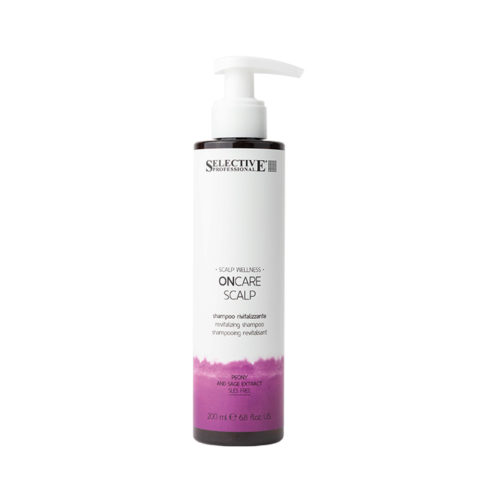Selective Professional On Care Scalp Revitalizing Shampoo 200ml - shampoo rivitalizzante per capelli fragili
