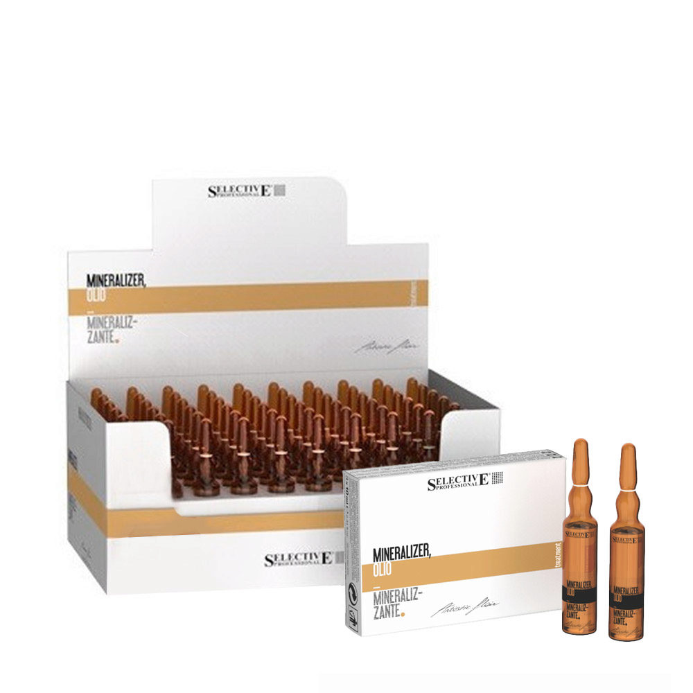 Selective Professional Artistic Flair Mineralizer Treatment Kit 78x 10ml - nettare ristrutturante