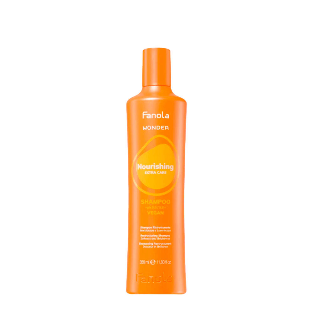 Fanola Wonder Nourishing Shampoo 350ml - shampoo ristrutturante