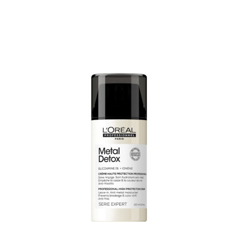 L'Oréal Professionnel Paris Serie Expert Metal Detox Leave-in 100ml - crema protettiva con filtro UV