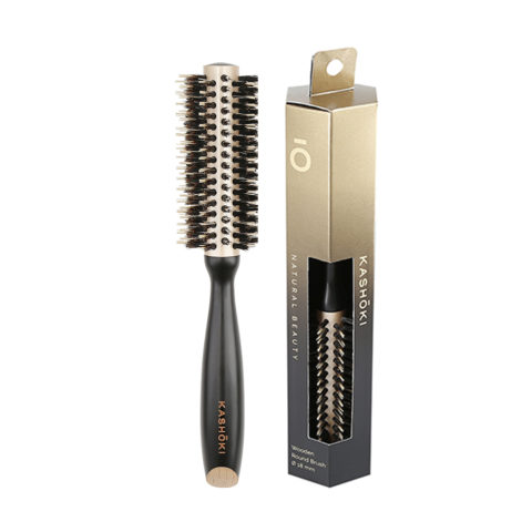 Hair Brush Natural Beauty 18mm - spazzola in legno