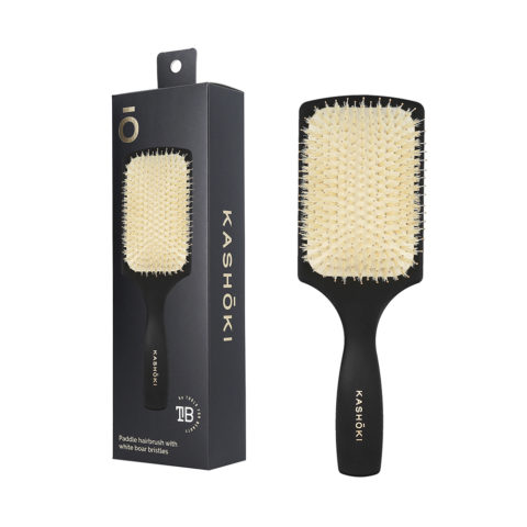 Kashōki Hair Brush Paddle - spazzola piatta con setole naturali