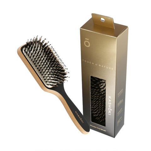 Kashōki Hair Brush Touch Of Nature Paddle - spazzola in legno