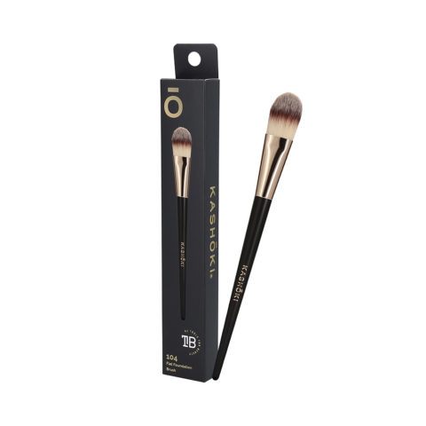 MakeUp Flat Foundation Brush 104 - pennello per fondotinta