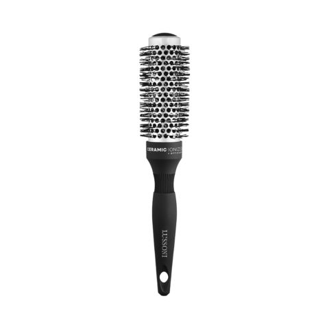 Lussoni Haircare Brush C&S Round Silver Styling 33mm - spazzola tonda