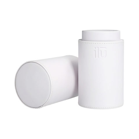 Ilū Make Up White Make Up Brush Tube - porta pennelli