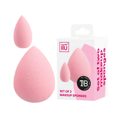 Ilū Make Up Mini And Large Sponges 2pz - set spugnette