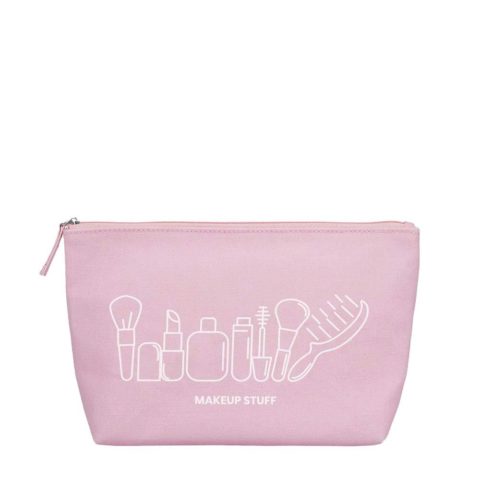 Cotton Beauty Bag Pink - pochette porta trucchi