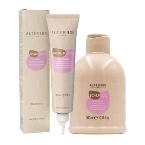 Alterego Egoline ScalpEgo Calming Pre-Treatment 150ml Shampoo 300ml