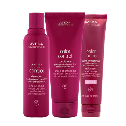 Color Control Shampoo 200ml Conditioner 200ml Leave-in Treatment Rich 100ml