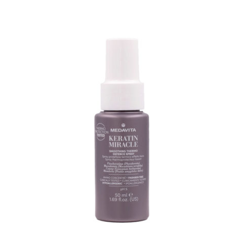 Lunghezze Keratin Miracle Smoothing Thermo Defence Spray 50ml - spray termo protettore