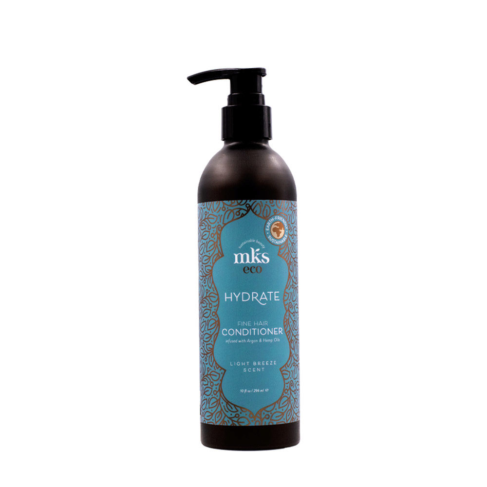 MKS Eco Hydrate Fine Hair Conditioner Light Breeze Scent 296ml - balsamo per capelli fini