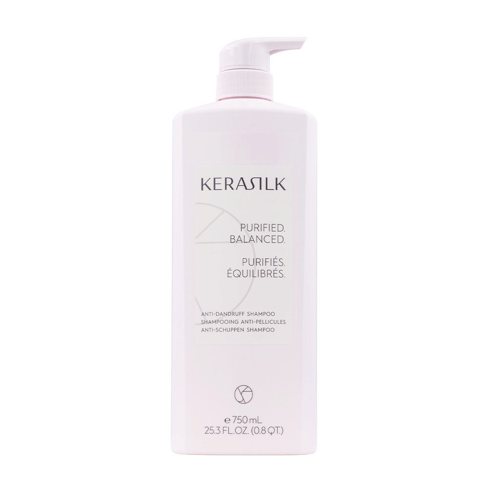 Kerasilk Essentials Anti-Dandruff Shampoo 750ml - shampoo cute grassa