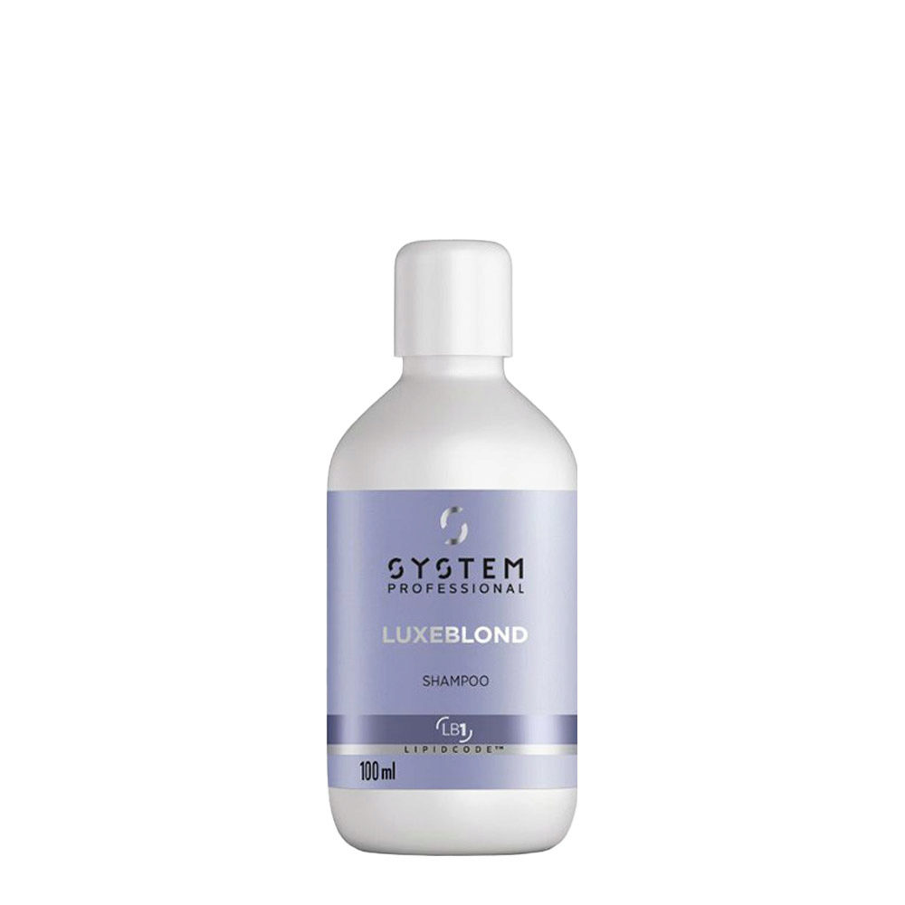 System Professional LuxeBlond Shampoo 100ml - shampoo capelli biondi