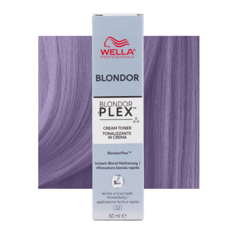 Blondor Plex Cream Toner Ultra Cool Booster /86 60ml - tonalizzante in crema