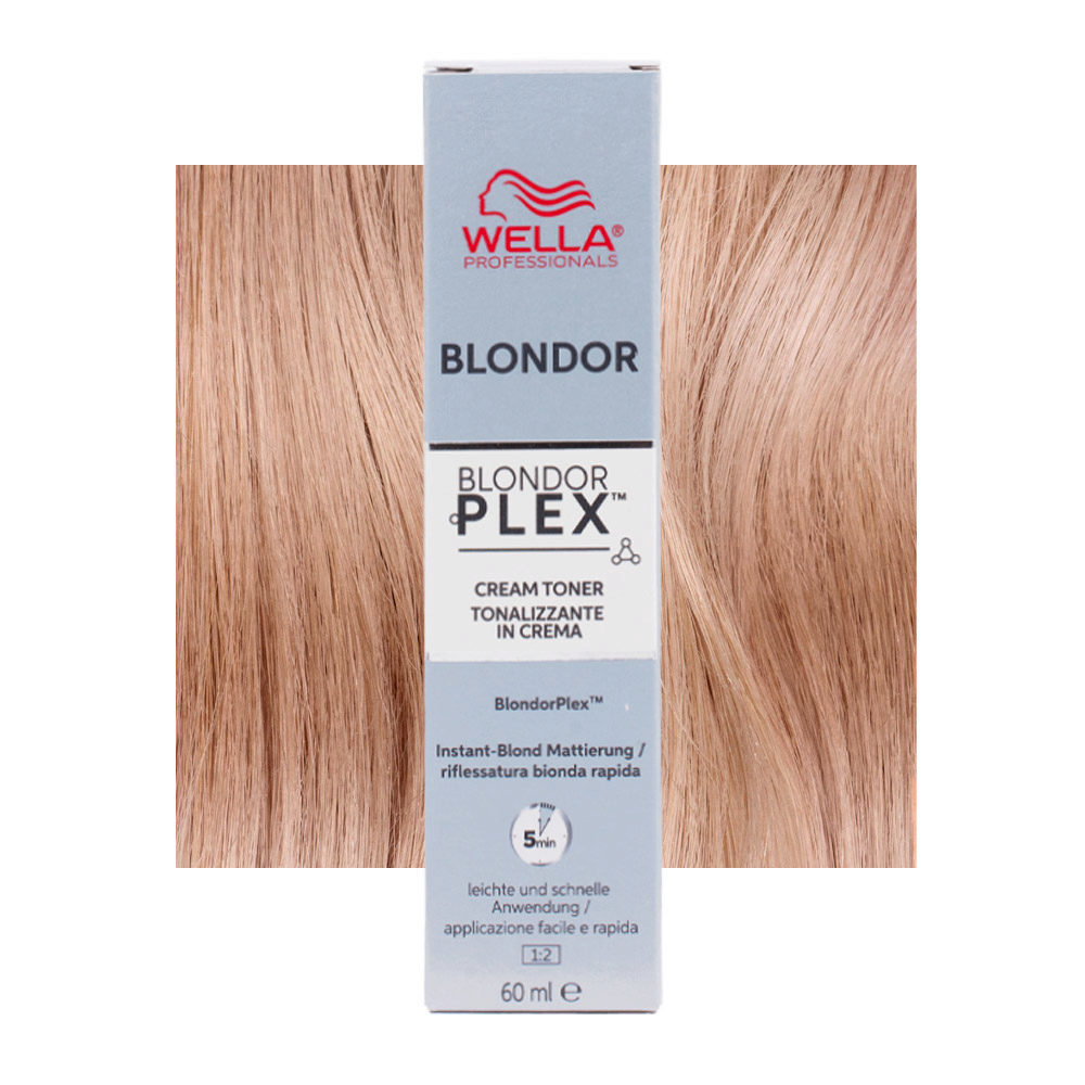 Wella Blondor Plex Cream Toner Sienna Beige /96 60ml - tonalizzante in crema