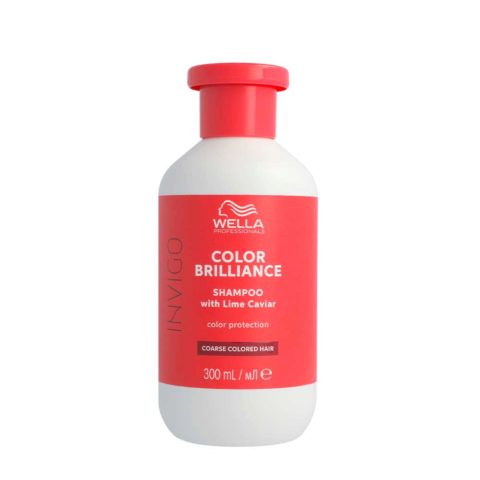 Wella Invigo Color Brilliance Coarse Color Protection Shampoo 300ml - shampoo protezione colore capelli grossi