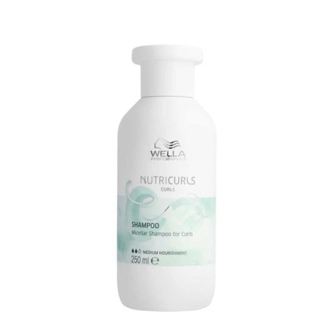 Wella Nutricurls Micellar Shampoo 250ml - shampoo micellare per ricci
