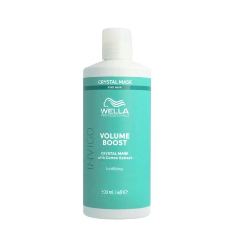 Wella Invigo Volume Boost Crystal Mask 500ml - maschera volumizzante
