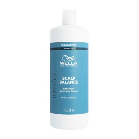 Wella Invigo Scalp Balance Pure Shampoo 1000ml - shampoo purificante