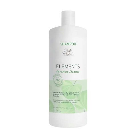 Wella New Elements Shampoo Renew 1000ml - shampoo rigenerante