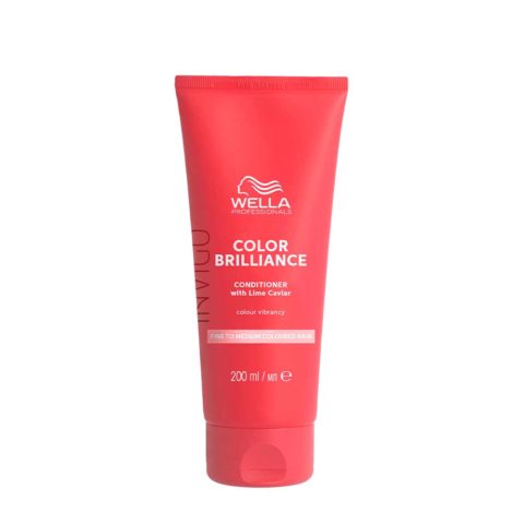 Wella Invigo Color Brilliance Fine Vibrant Color Conditioner 200ml - conditioner per capelli normali-fini