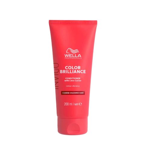 Wella Invigo Color Brilliance Coarse Vibrant Color Conditioner 200ml - conditioner per capelli grossi
