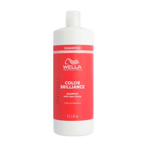 Wella Invigo Color Brilliance Fine Color Protection Shampoo 1000ml - shampoo per capelli normali-fini
