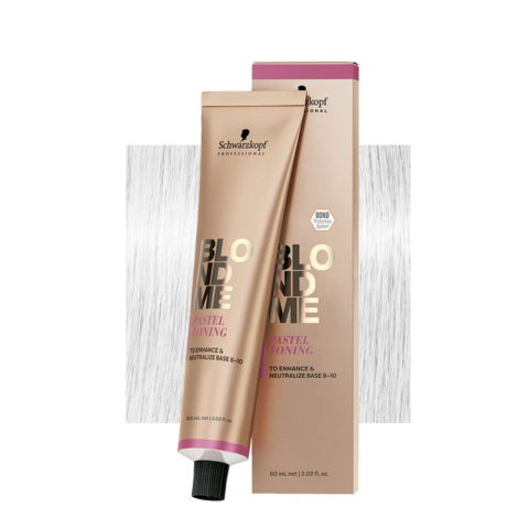 Schwarzkopf BlondMe Pastel Toning Clear 60ml - crema neutralizzante per capelli biondi