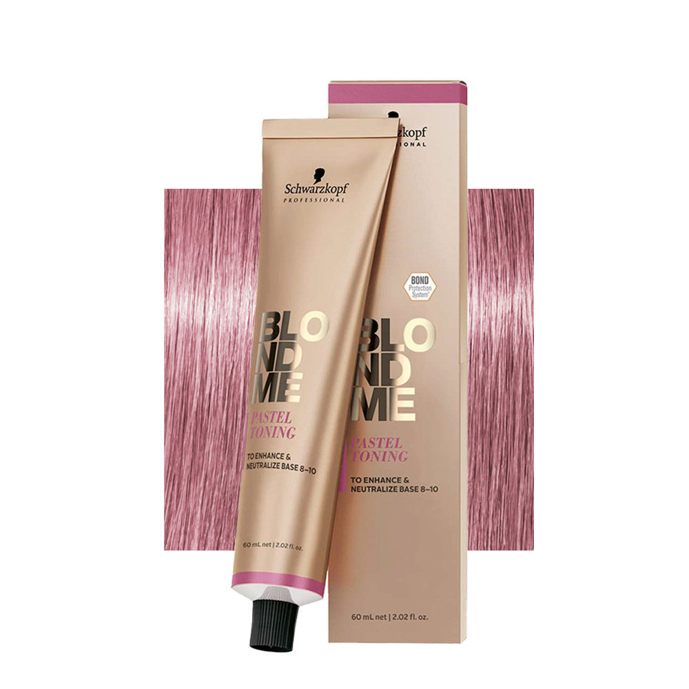 Schwarzkopf BlondMe Color Pastel Toning Lilac 60ml - crema neutralizzante per capelli biondi