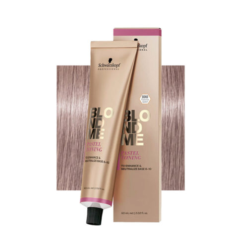 Schwarzkopf BlondMe Color Pastel Toning Ice-Irise 60ml - crema neutralizzante per capelli biondi