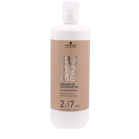 Schwarzkopf BlondMe Color Premium Developer 2% 7 Vol. 1000ml - ossigeno 7 volumi