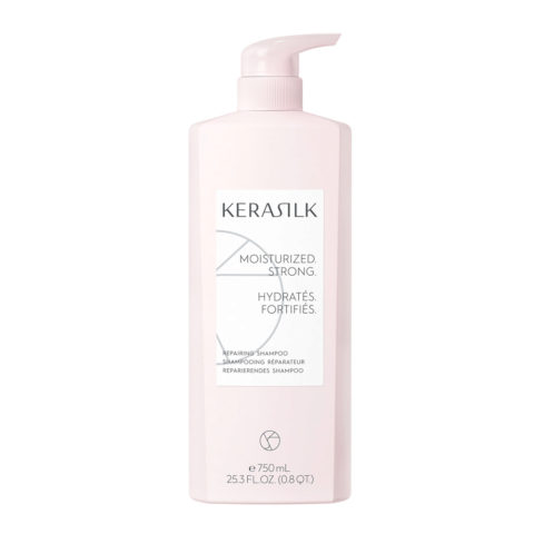 Kerasilk Essentials Repairing Shampoo 750ml - shampoo fortificante