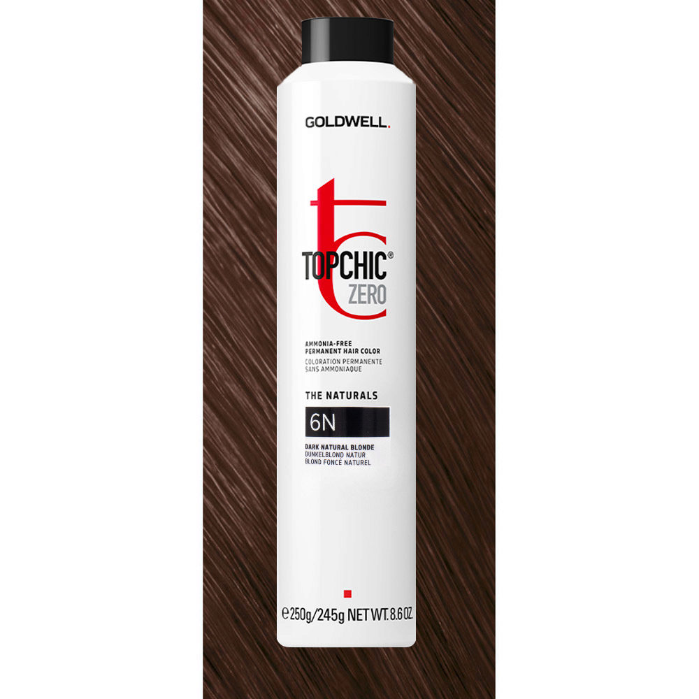 6N Topchic Zero Dark Natural Blonde Can 250ml - colorazione permanente senza ammoniaca