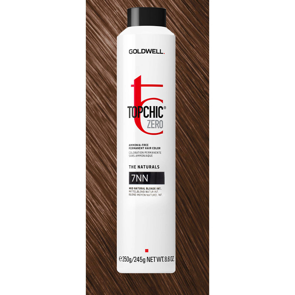 7NN Topchic Zero Mid Natural Blonde Intense Can 250ml - colorazione permanente senza ammoniaca