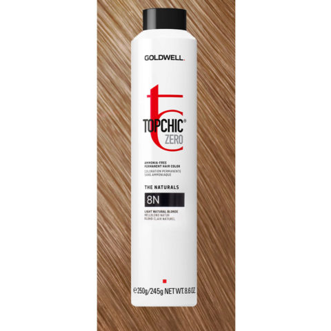 8N Topchic Zero Light Natural Blonde Can 250ml  - colorazione permanente senza ammoniaca