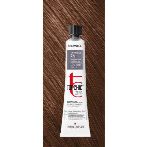 7N Topchic Zero The Naturals Mid natural Blonde tb 60ml - colorazione permanente senza ammoniaca