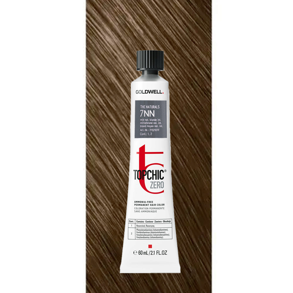 7NN Topchic ZeroMid Natural Blonde Intense tb 60ml  - colorazione permanente senza ammoniaca