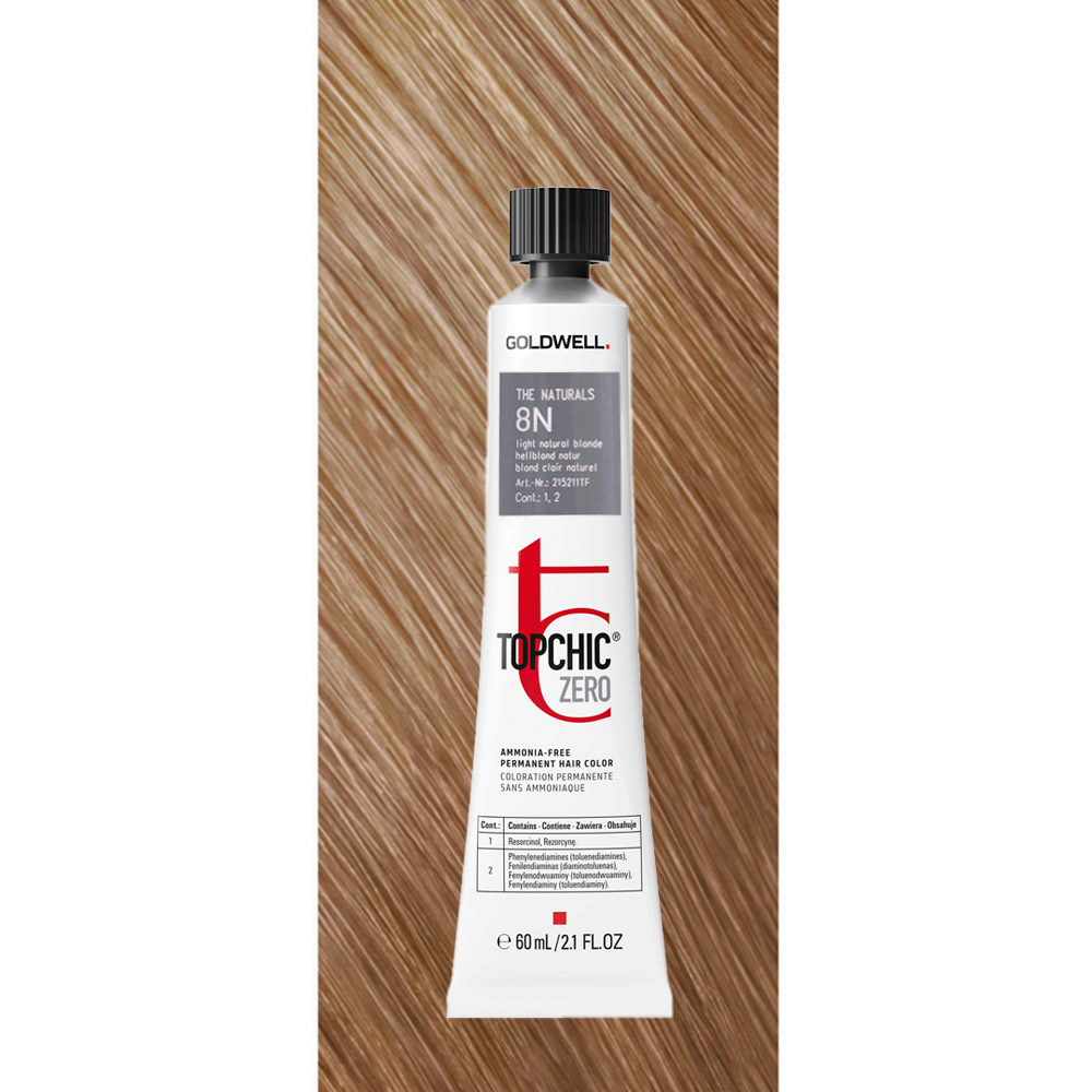 8N Topchic Zero Light Natural Blonde tb 60ml  - colorazione permanente senza ammoniaca