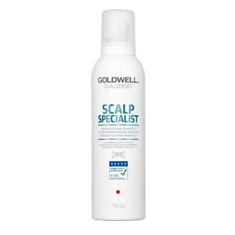 Dualsenses Scalp Specialist Sensitive Foam Shampoo 250ml - shampoo mousse delicato per cuoio capelluto irritato